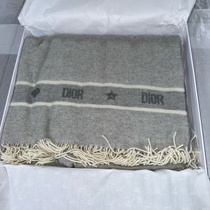 Authentic Dior Beauté Throw Blanket